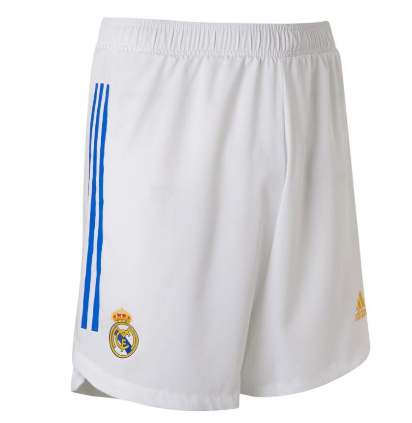 2021/22 Real Madrid Home Soccer Shorts